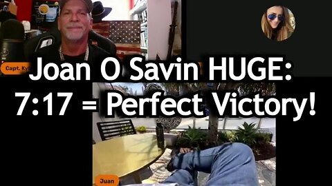 Joan O Savin HUGE- 7-17 = Perfect Victory!