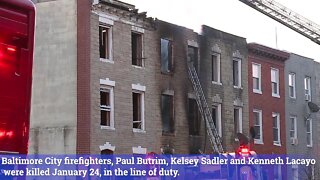 Deaths of three Baltimore City firefighters in S. Stricker Street fire ruled homicides