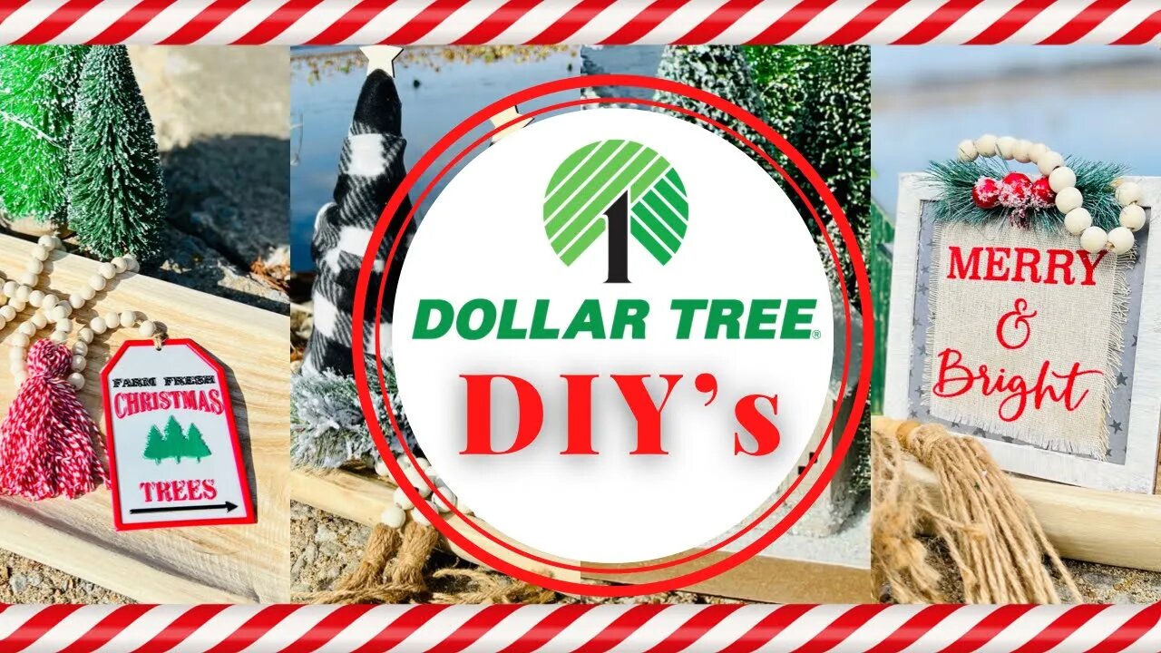 Dollar Tree Christmas DIY’s, 2022 Christmas Home Decor, Blessed Beyond Measure