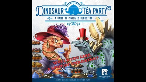 Dinosaur Tea Party Unboxing