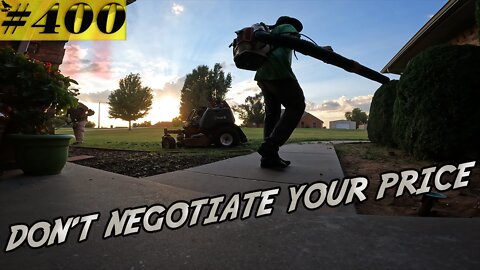 DO NOT NEGOTIATE YOUR PRICE. Tell clients NO to itemized bids. Don’t waste the time.