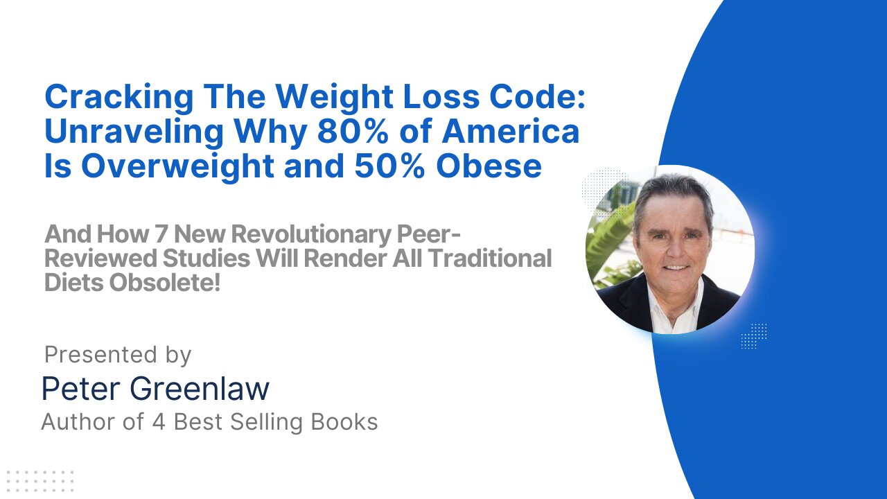 Cracking The Weight Loss Code: Unraveling Why 80% of America Is Overweight and 50% Obese