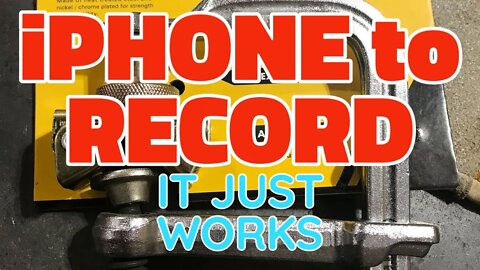Gadget for Iphone - No wait its an iPhone for Recording My Videos