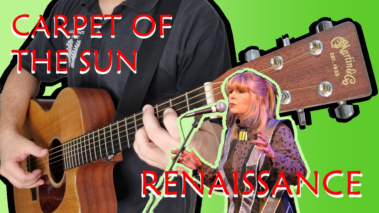 Como tocar CARPET OF THE SUN (Renaissance) - Aula completa + PDF