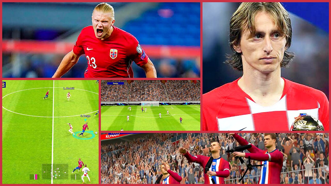 Haaland 🔥🔥Crazy Goals, Skills & Assists Vs Luka Modrić Croatia | Highlights & Goals