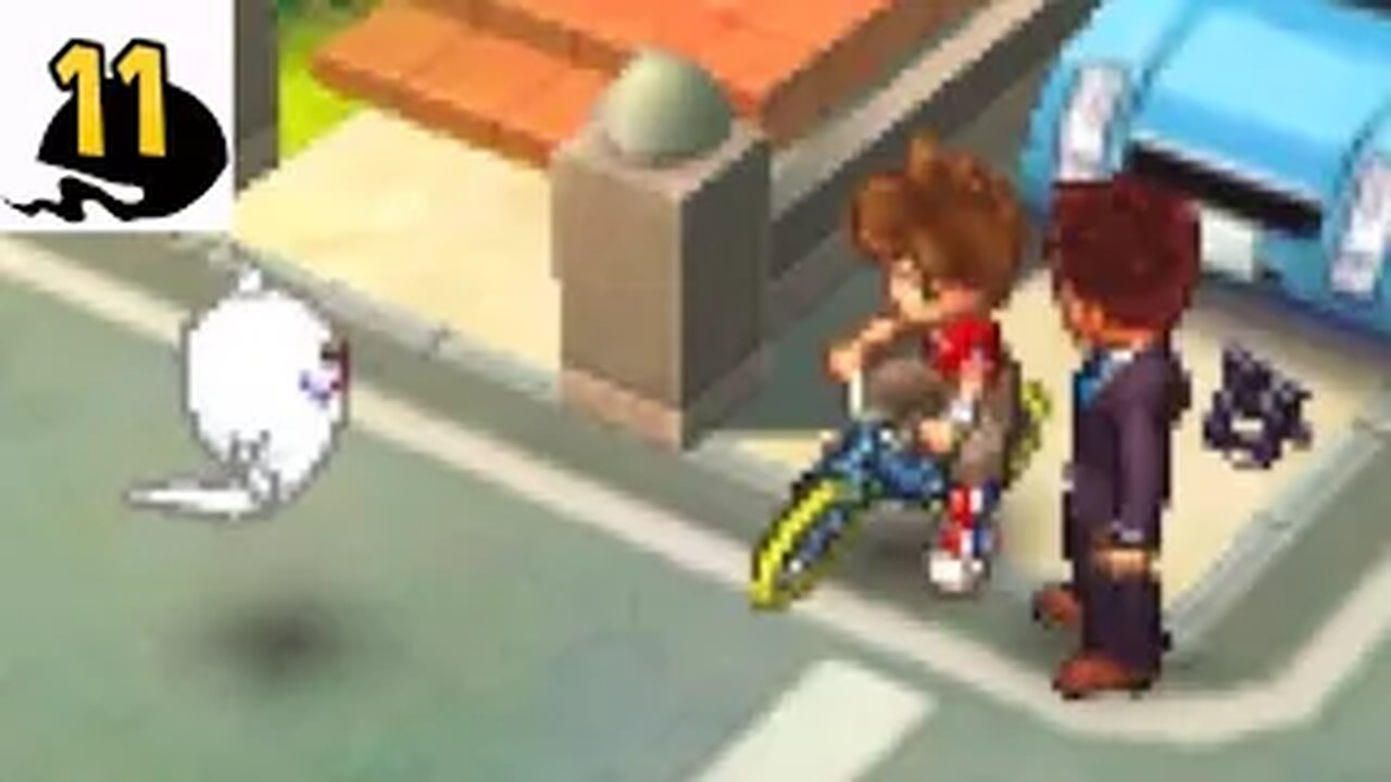Let’s Play Yo-kai Watch - Episode 11 - Biking