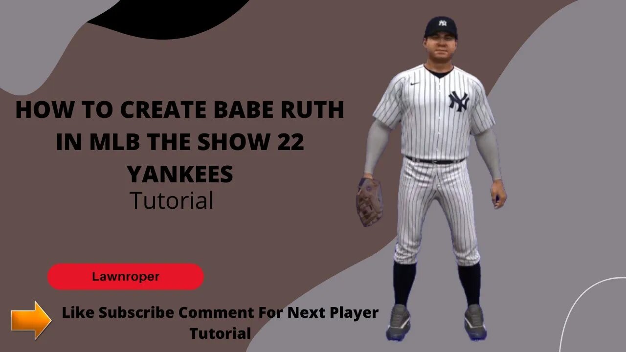 Creating Babe Ruth Mlb The Show 22