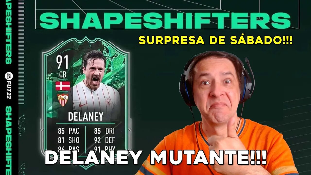 CHEGOU ATRASADO NO SÁBADO!!! DELANEY MUTANTE: FIFA OBJECTIVE SPECIALIST! Ep. #25 FIFA 22 - PS5