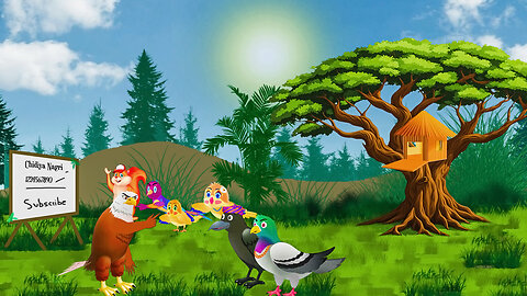 Jungle School | Chidiya Ki Kahani | Kauwa wale Cartoon | Hindi Story | Chidiya Nagri
