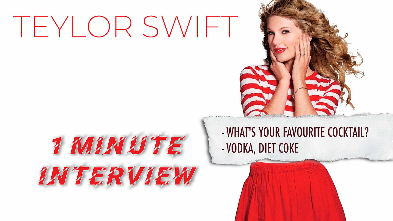 Taylor Swift one minute interview