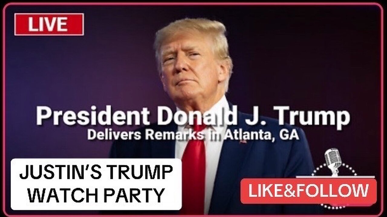 President Trump Delivers Remarks Live in Atlanta, GA - 10/15/24