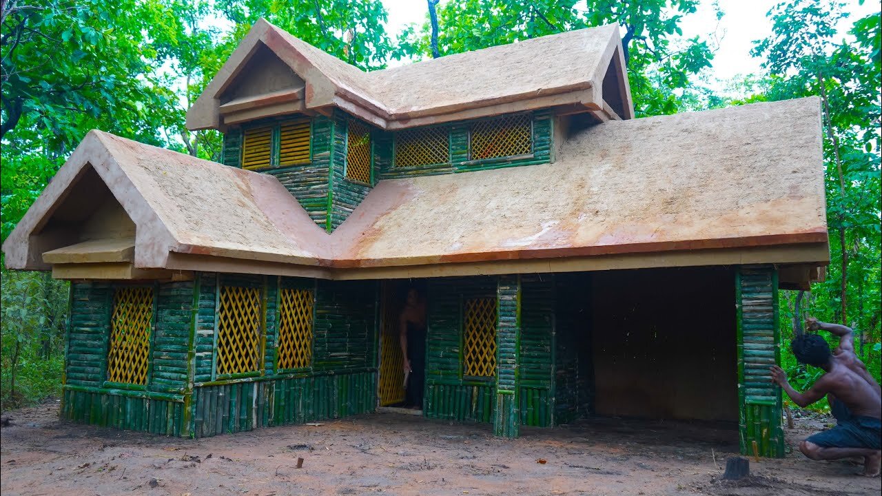 Building Technologically Modern Bamboo & Mud House