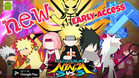 Stickman Ninja ( Naruto ) - 3v3 Battle Arena - Early Access - for Android