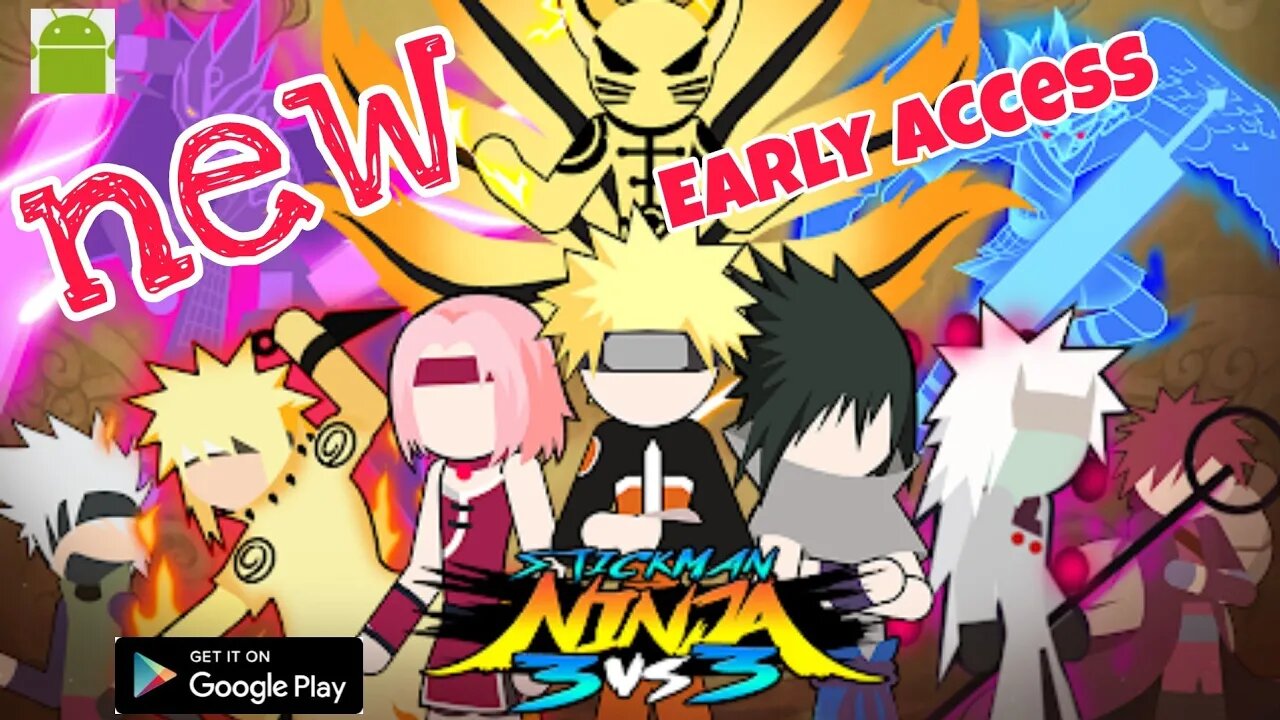 Stickman Ninja ( Naruto ) - 3v3 Battle Arena - Early Access - for Android