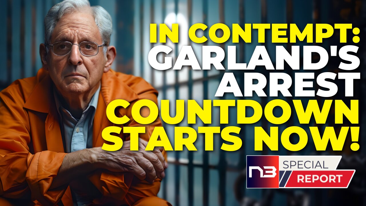 Contempt Vote Triggers Countdown to AG's Arrest: Will Garland Be Behind Bars Within Days?