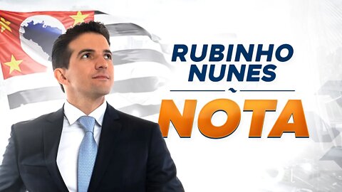 NOTA - RUBINHO NUNES
