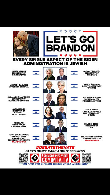 trying to locate non jew in dementia joe brandon biden kkk white supremacist administration