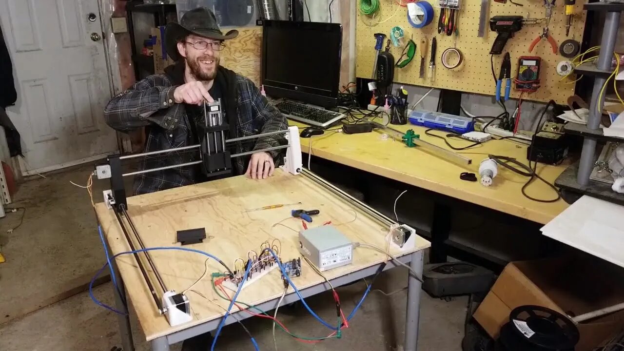 3D printed CNC