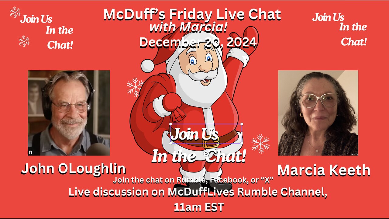 McDuff's Friday Live Chat, December 20, 2024