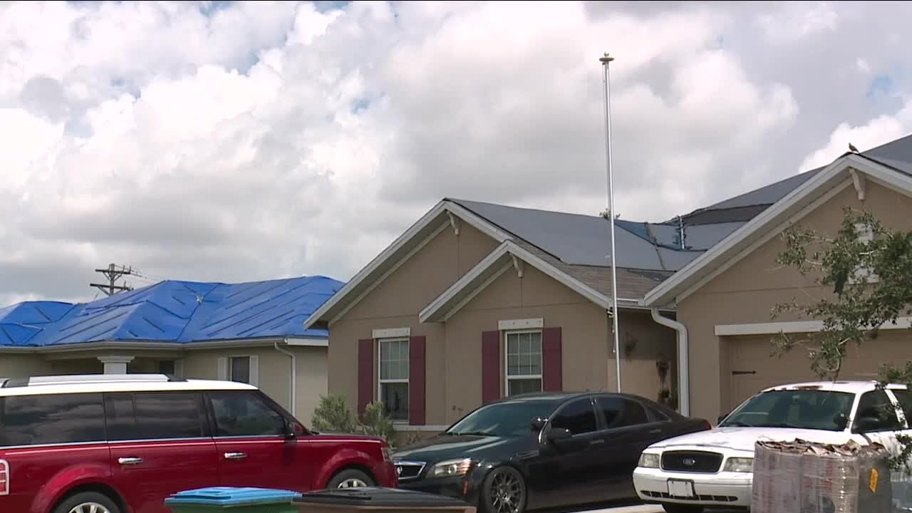 'Makes me happy': More tarps coming off as hurricane season begins, while others remain