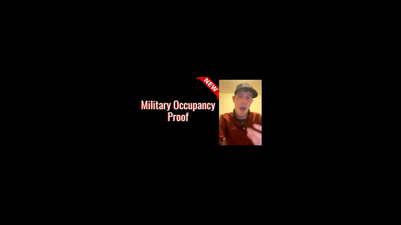 Derek Johnson New "Military Occupancy Proof"