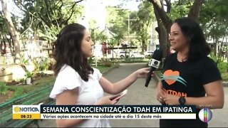 Ipatinga realiza semana de conscientização sobre o TDAH