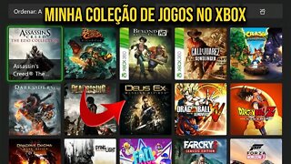 Minha Coleção de Jogos no Xbox