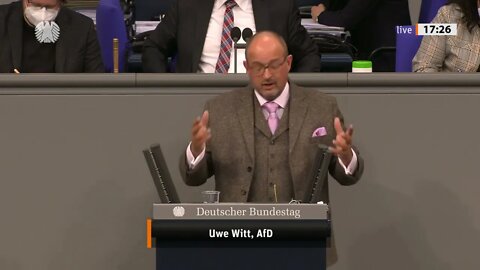 AfD-Fraktion im Bundestag - Das ist Russisch-Roulette zulasten der Bürger! Uwe Witt