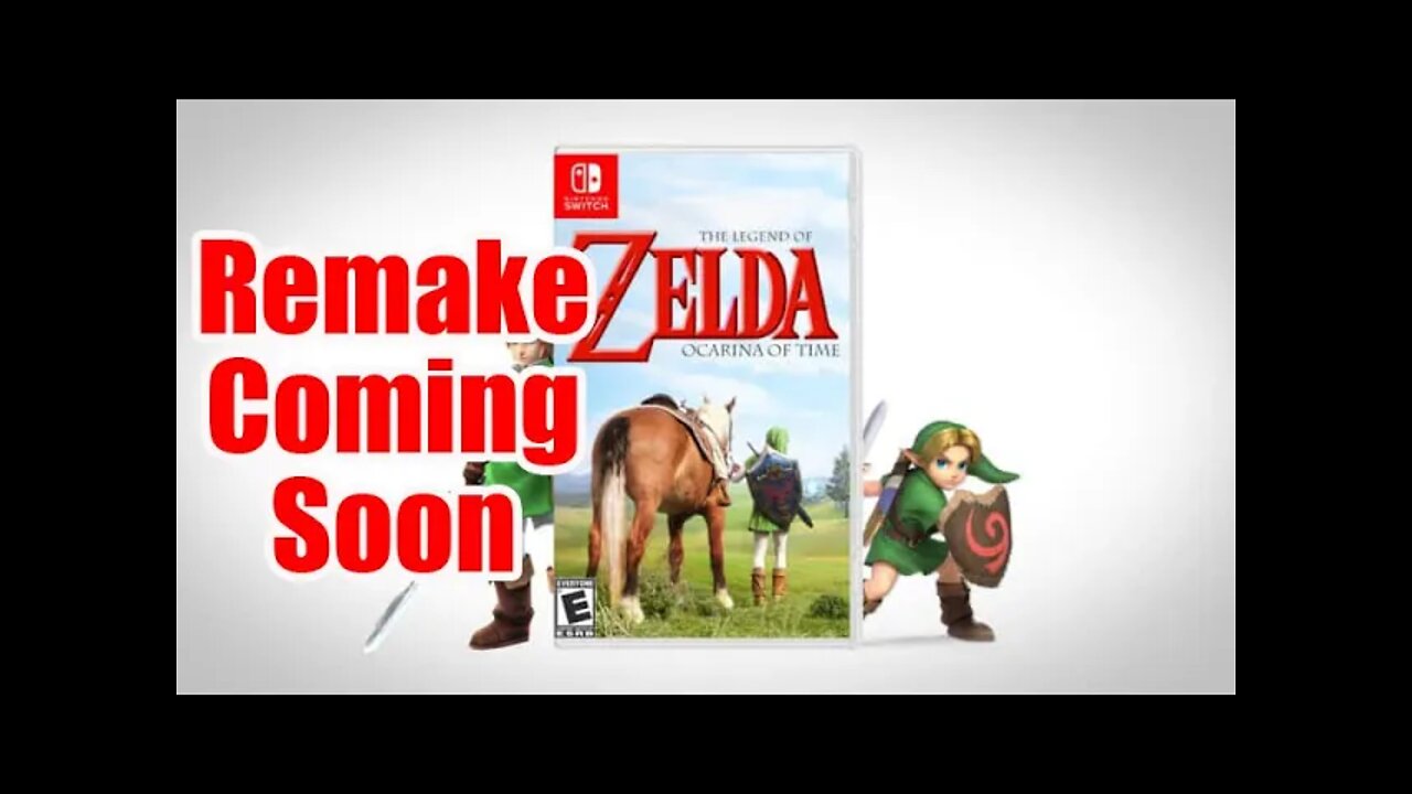Zelda Ocarina Of Time Remake For The Switch Rumors #nintendo #zelda