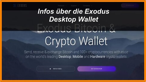 Informationen über die Exodus Desktop Wallet