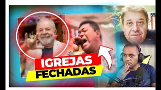 IGREJAS SENDO FECHADAS + PASTOR SANDRO ROCHA FALOU TUDO VEJA