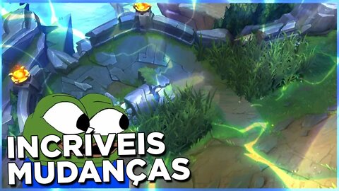 MUDANÇAS da PRE TEMPORADA 2020 no LOL (INCRIVEL) MUDARAM O MAPA TODO