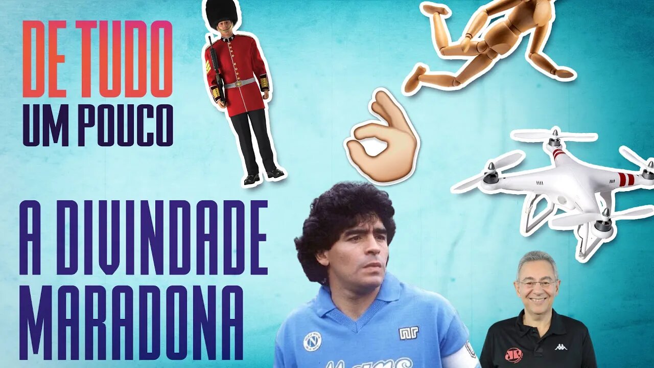 As HISTÓRIAS da VIDA de DIEGO MARADONA com Flávio Prado | DE TUDO UM POUCO