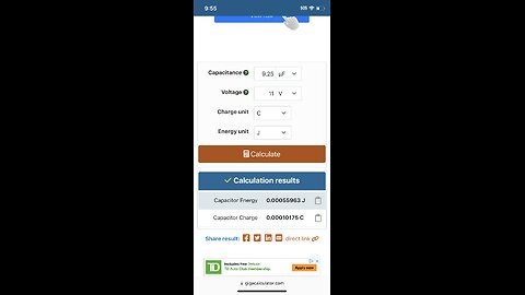 EPU 100% self run resonance energy calculation