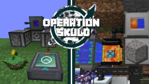 Minecraft: Operation Skuld - Episódio 11 - Farm de Cascalho e Farm de Flores do Botania!!!