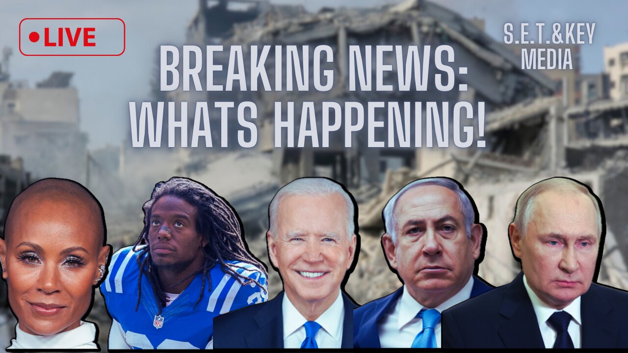 Jada Smith, Murdering NFL Player, Israel-Hamas!