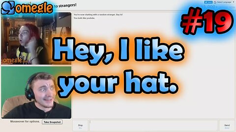 HATS AND AWKWARD CONVERSATIONS | Omegle #19