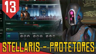 FEDERAÇÃO, Preservação, XENO MALDITO! - Stellaris Protetores #13 [Série Gameplay PT-BR]