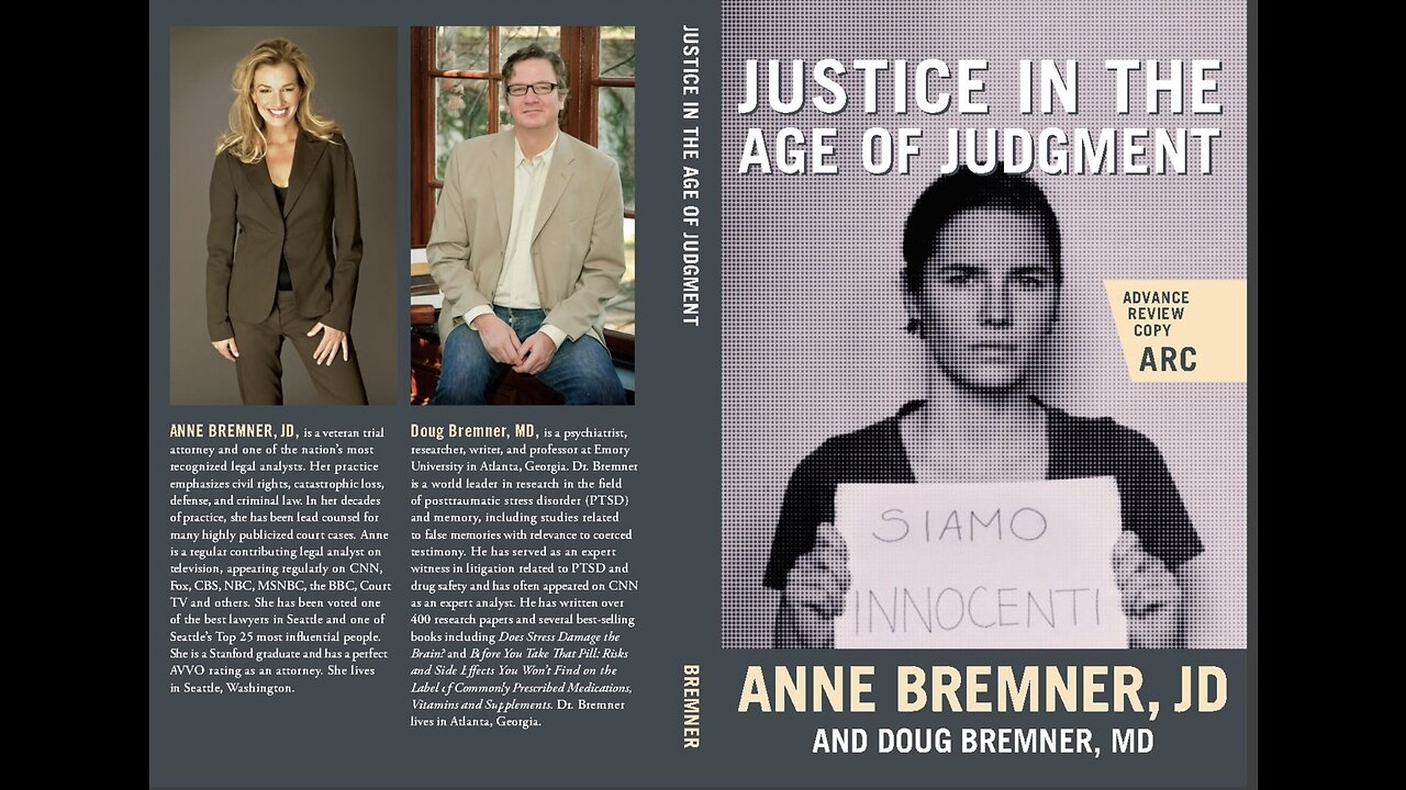 Justice In The Age Of Judgement, Authors Anne and Doug Bremner. PeterG Show, Nov 9, 2022. Show #185