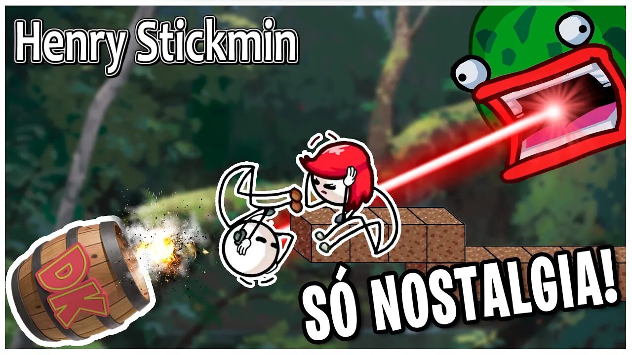 Nostalgia pura nesse episódio de Henry Stickmin - Completing the Mission