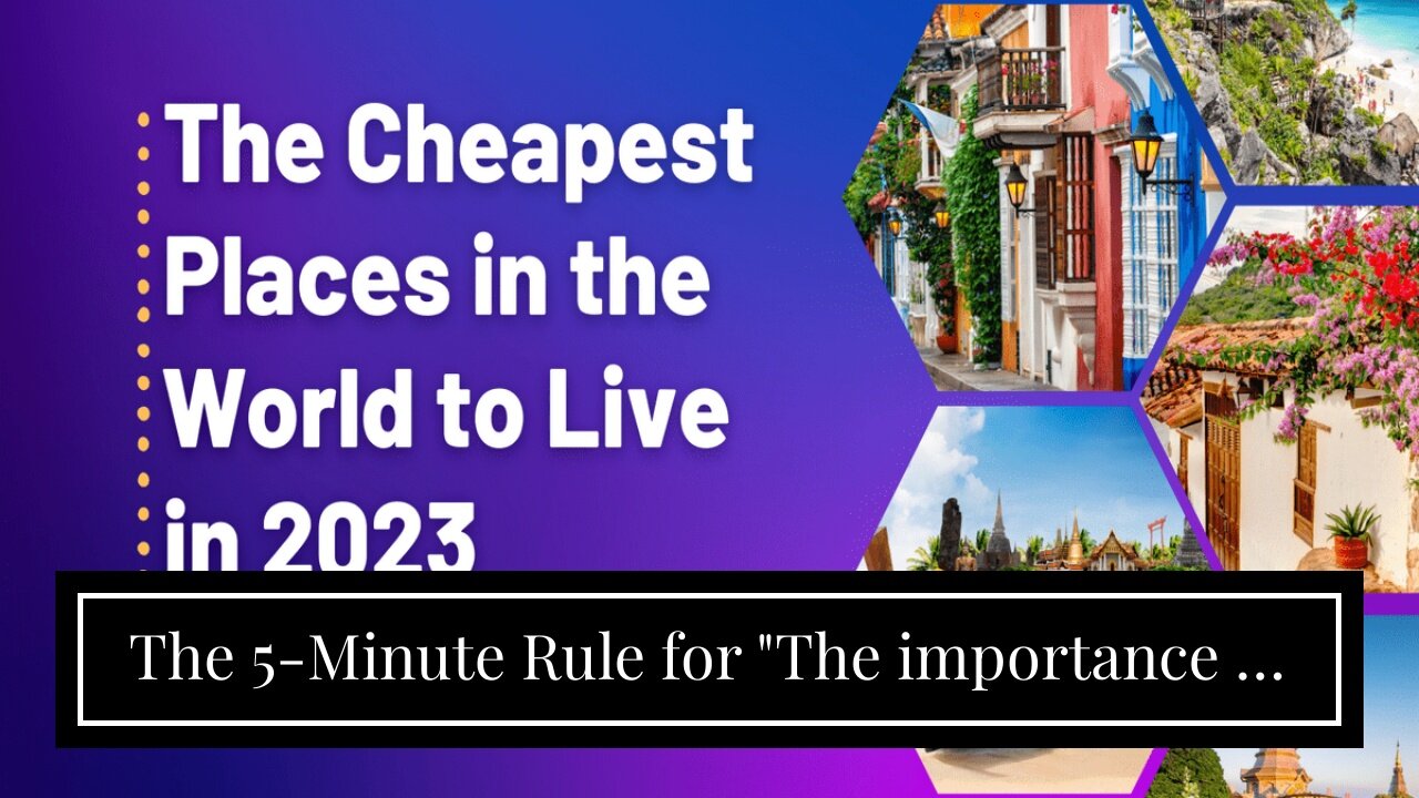 The 5-Minute Rule for "The importance of learning the local language as an expat"