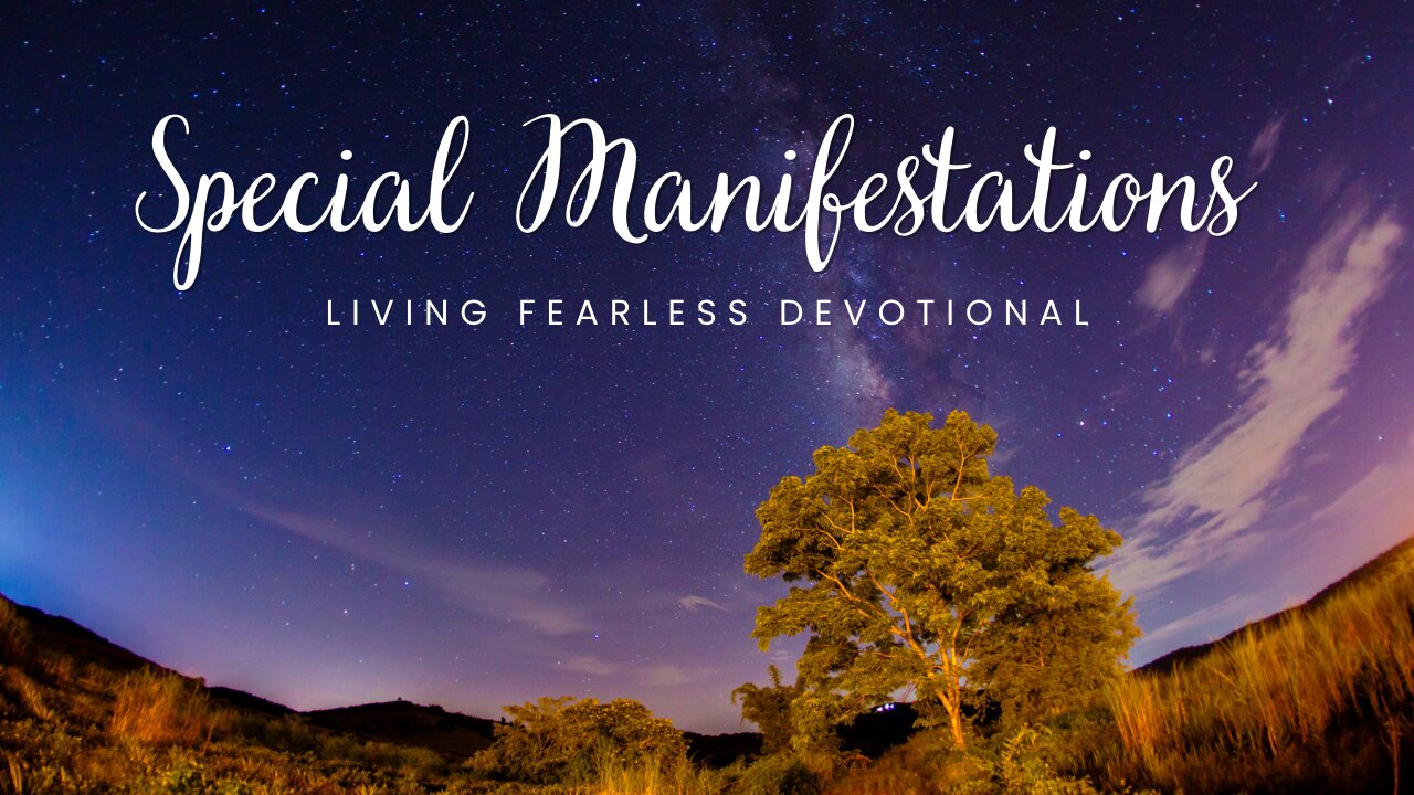 Special Manifestations