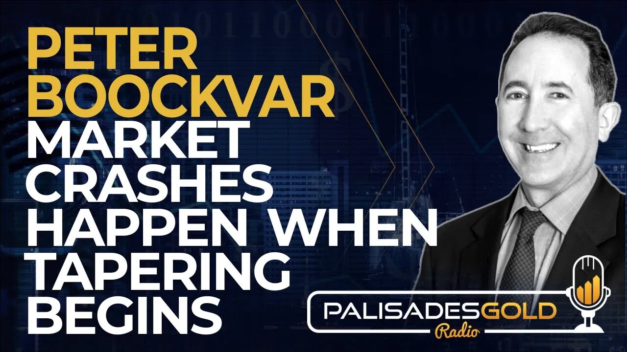 Peter Boockvar: Market Crashes Happen When Tapering Begins