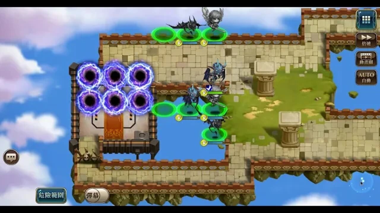 夢幻模擬戰 世界地圖 冰雪保衛戰 冰雪保衛戰1