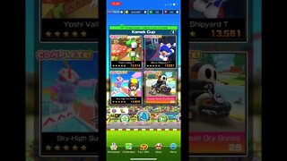 Mario Kart Tour - All Cups Completed Showcase (Sundae Tour)