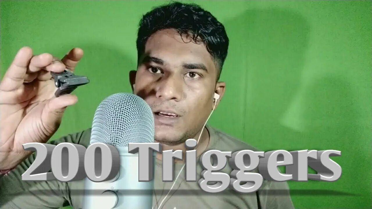 ASMR | 200 Triggers In 5 Minutes ASMR { Bappa ASMR}