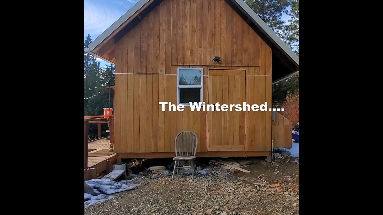 The Wintershed - An off-grid tiny home