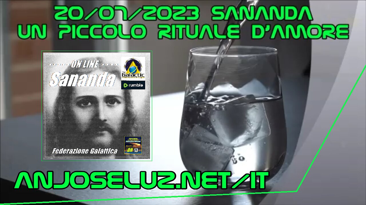 New 25/07/2023. Sananda – Un piccolo rituale d’amore