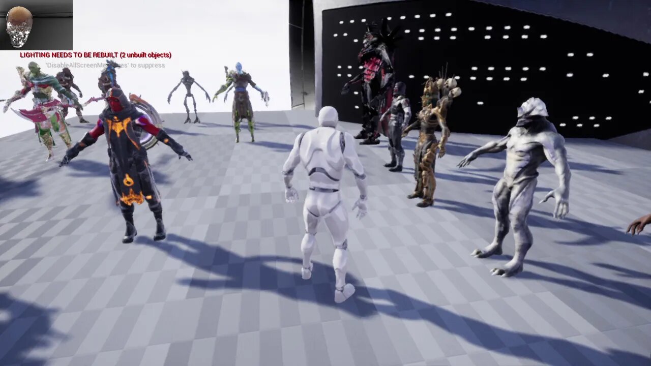 2020 Unreal 425 Characters and creatures testing