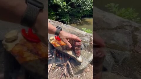 Bushcraft dinner #bushcraft